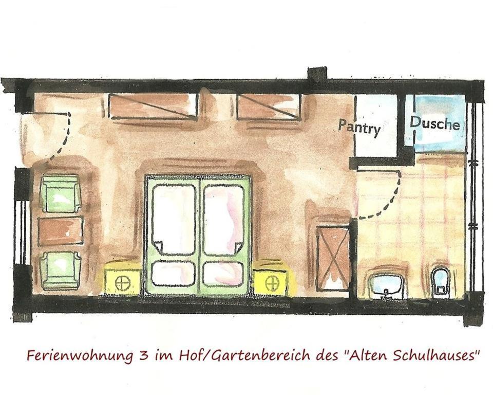 Altes Schulhaus Apartamento Bad Schwartau Quarto foto