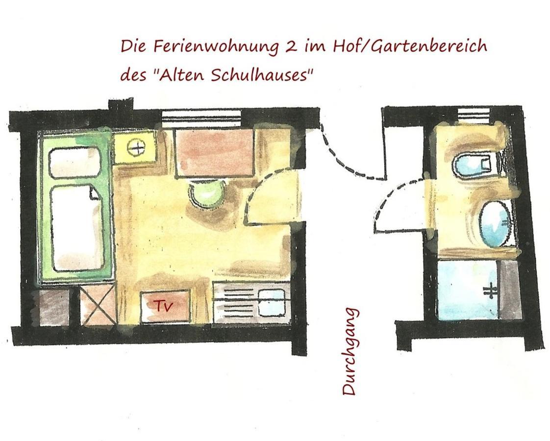 Altes Schulhaus Apartamento Bad Schwartau Quarto foto
