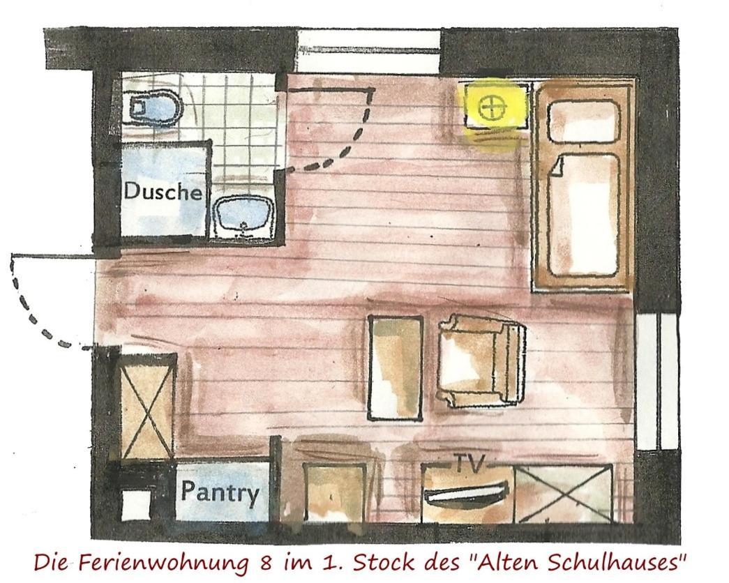 Altes Schulhaus Apartamento Bad Schwartau Quarto foto